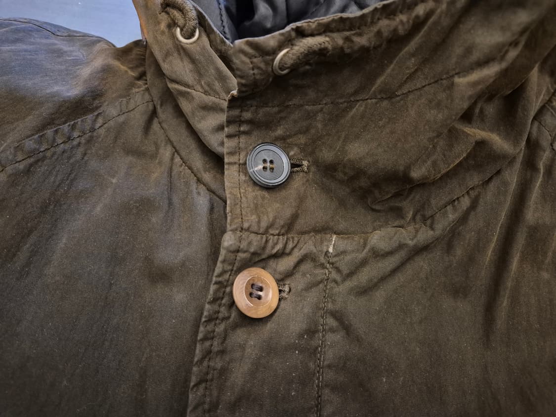 00s C.P COMPANY 왁스드 후드 파카 상품이미지7