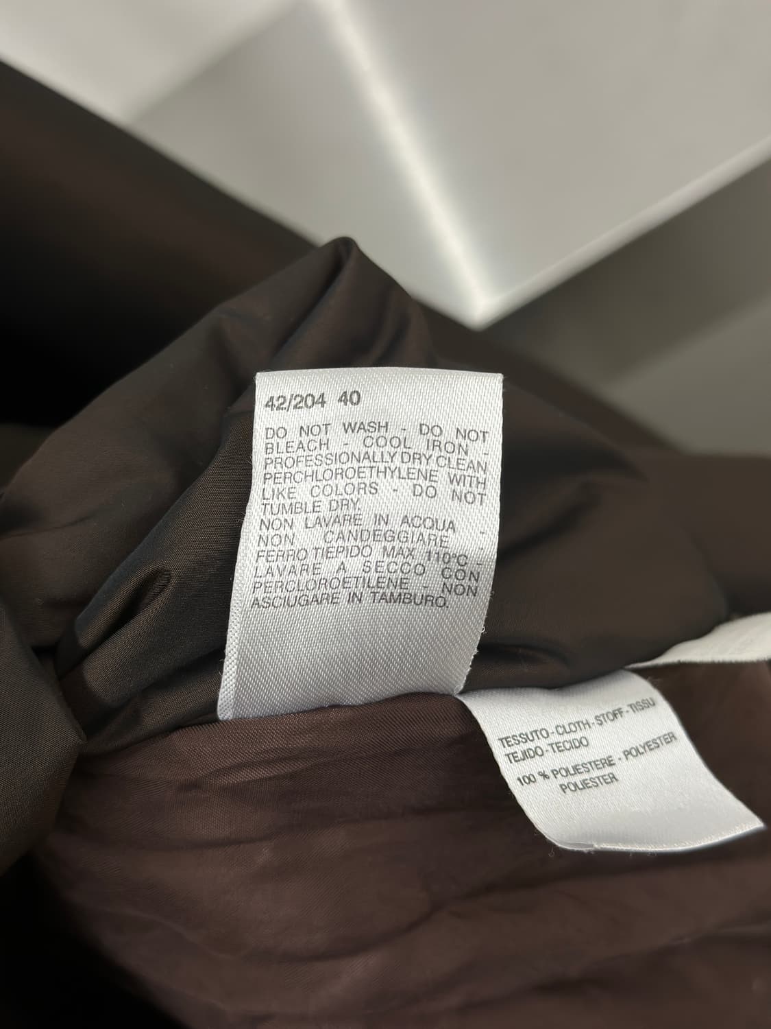 막스마라 브라운 후드 오버사이즈 패딩 코트  상품이미지8