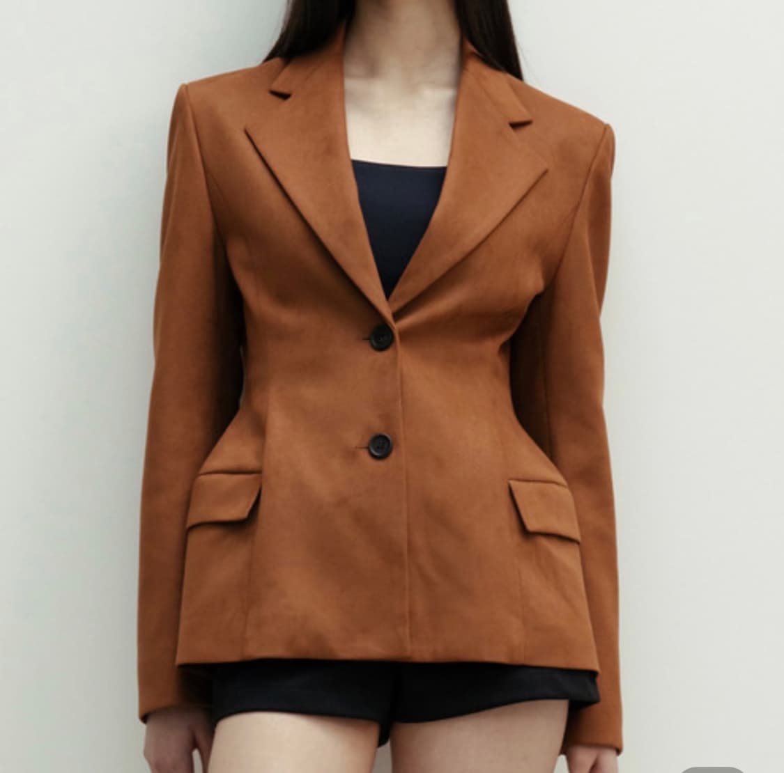 더티스 스웨이드테일러드자켓 판매해요 상품이미지1