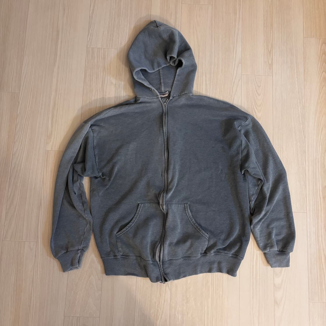 jerzees 페이드 집업 후디 상품이미지1