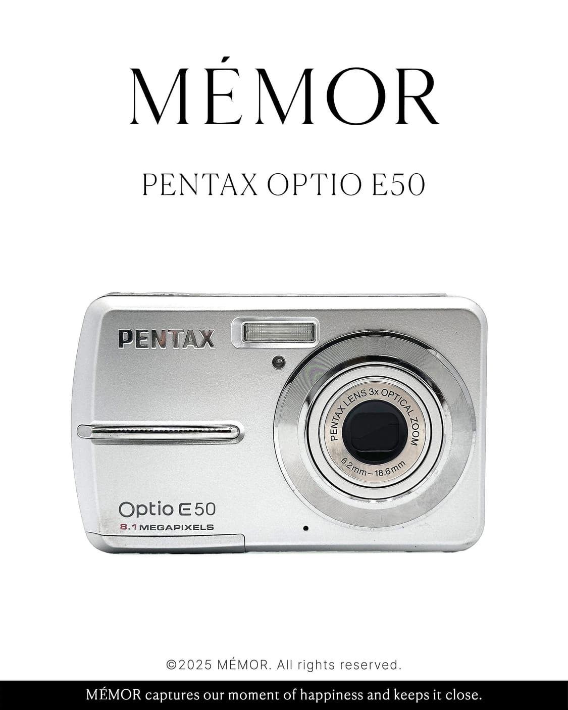 뽀얀느낌🤍PENTAX OPTIO E50 펜탁스 디카 카메라 상품이미지1
