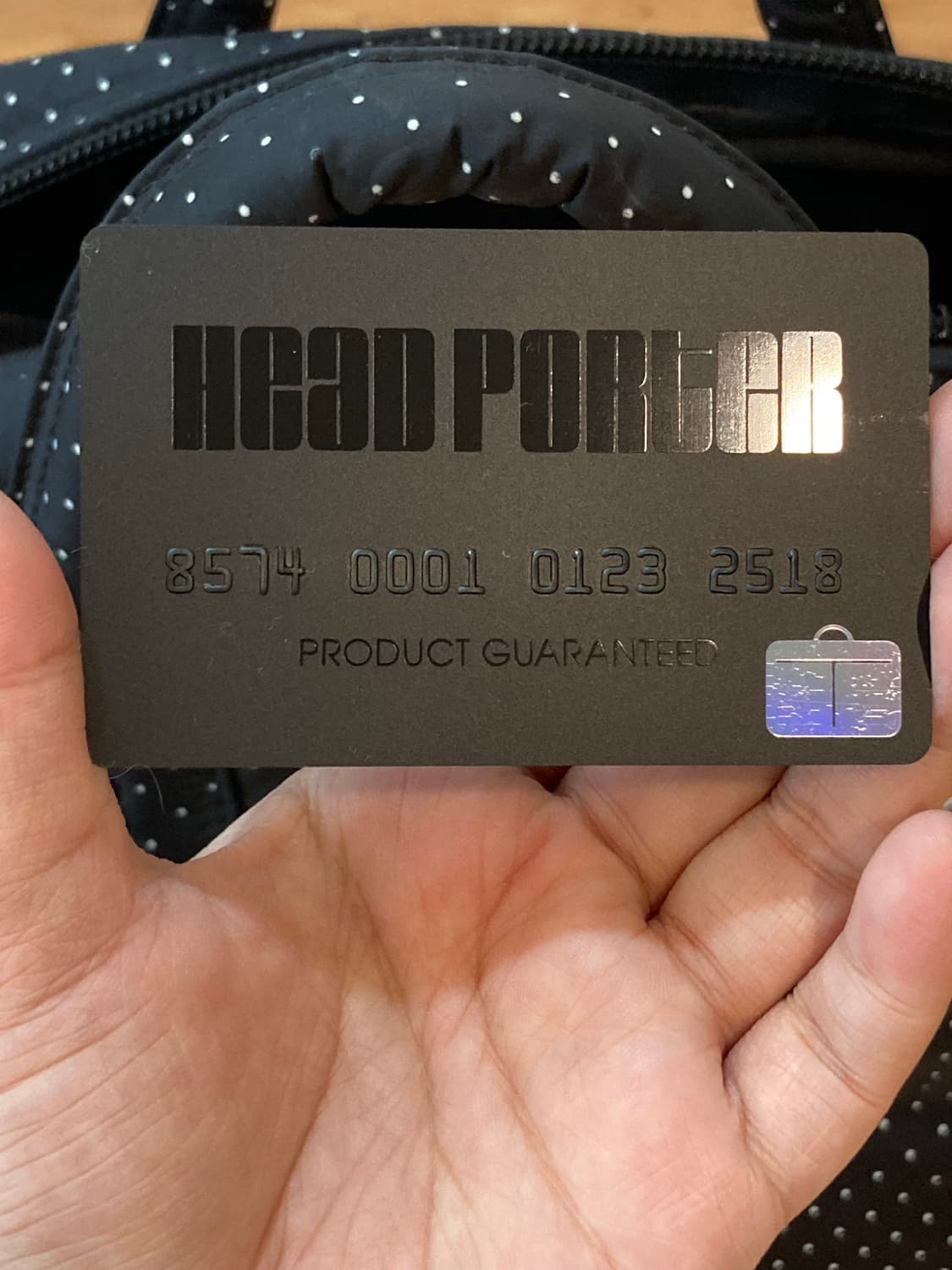 포터 porter 헤드포터 블랙뷰티 도트 땡땡이 탱커 보스톤 백 상품이미지9