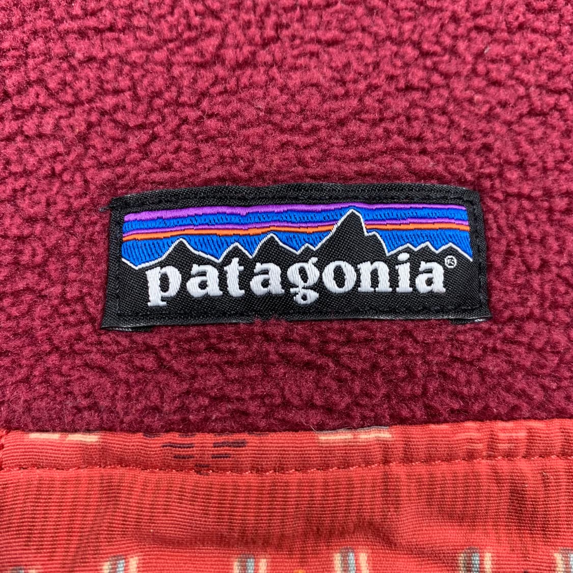 파타고니아 신칠라 스냅티 버건디 상품이미지3