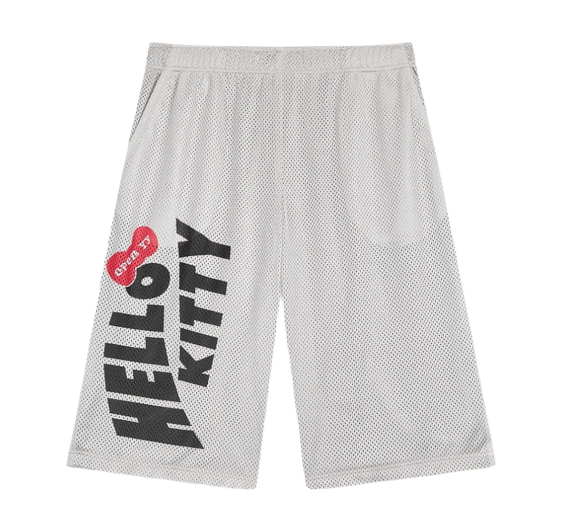 오픈와이와이 헬로키티 메쉬 쇼츠 sm 버뮤다 트레이닝 팬츠 상품이미지1