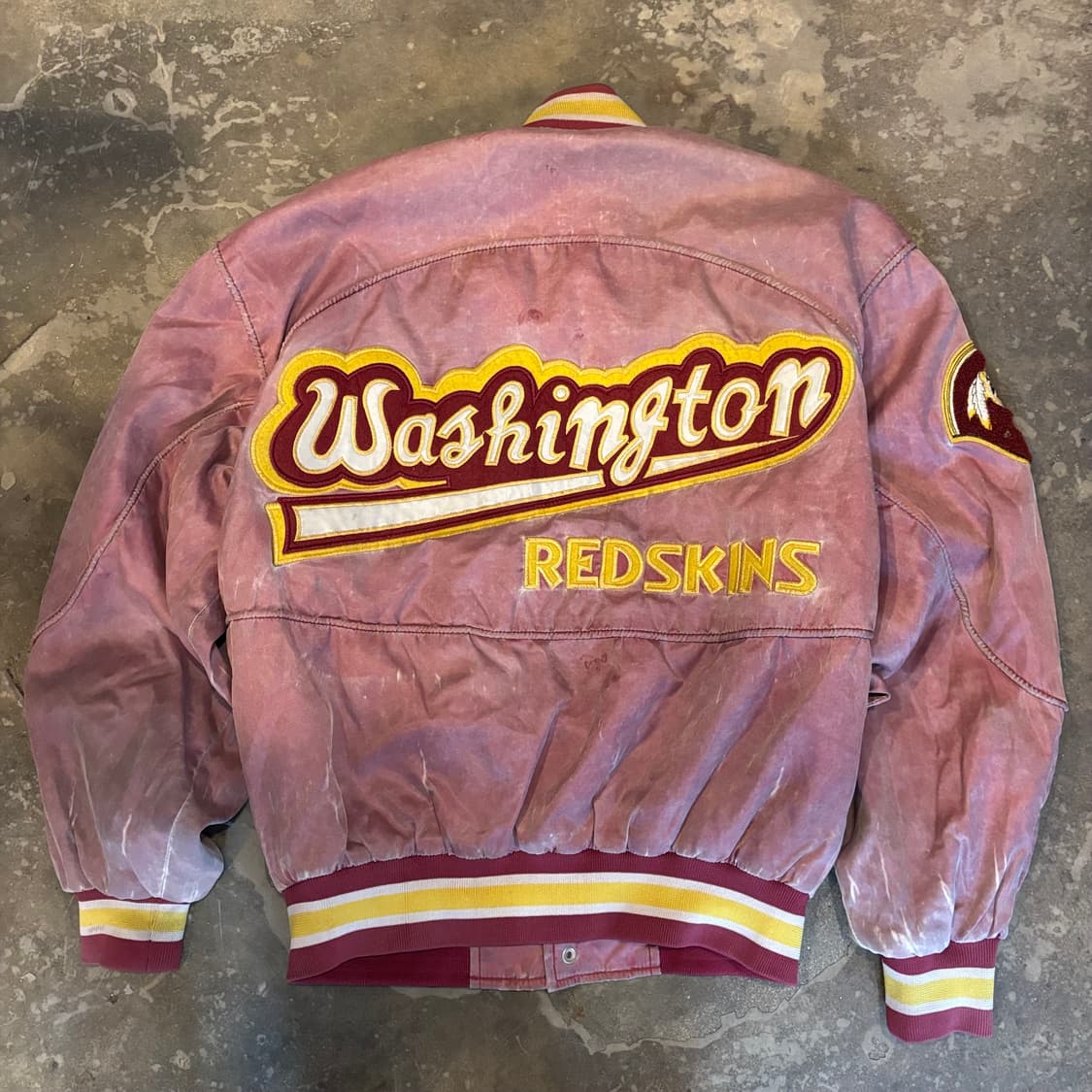 90년대 nfl 워싱턴 레드스킨스 스타디우 자켓 상품이미지2