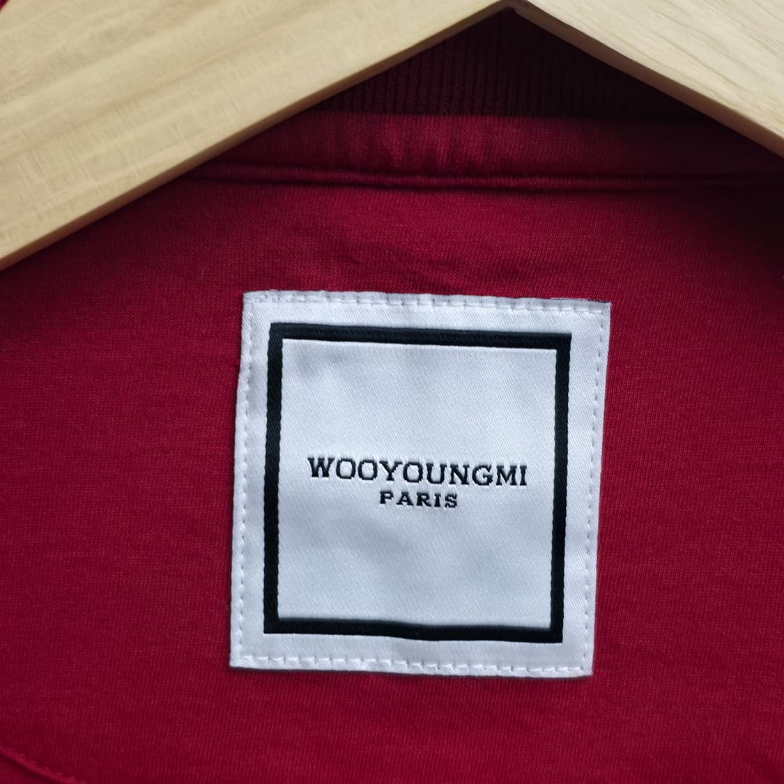 [XXL,52] 우영미 코튼 백로고 롱슬리브 상품이미지6