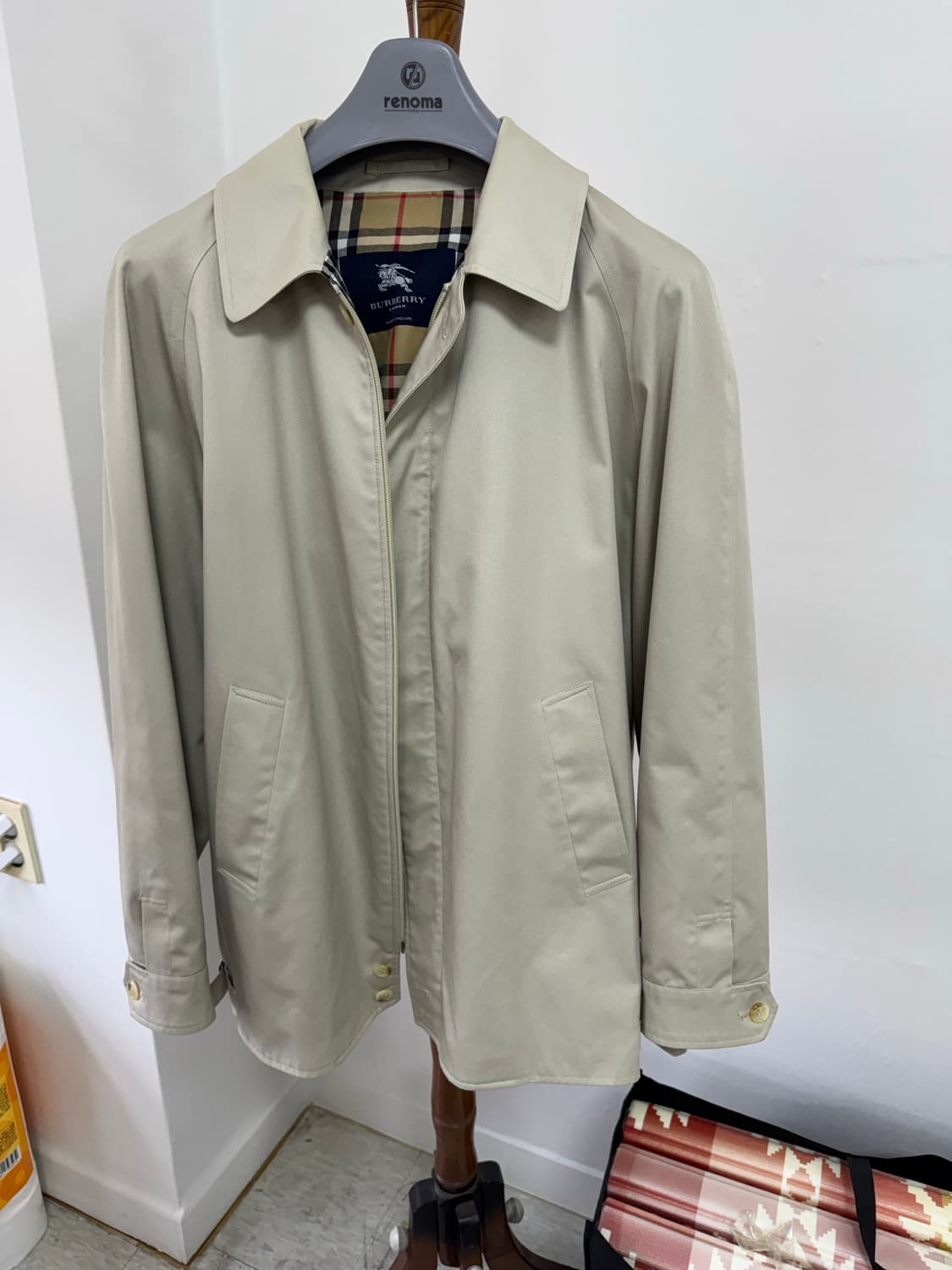 버버리 캐시미어 카코트 M 상품이미지1