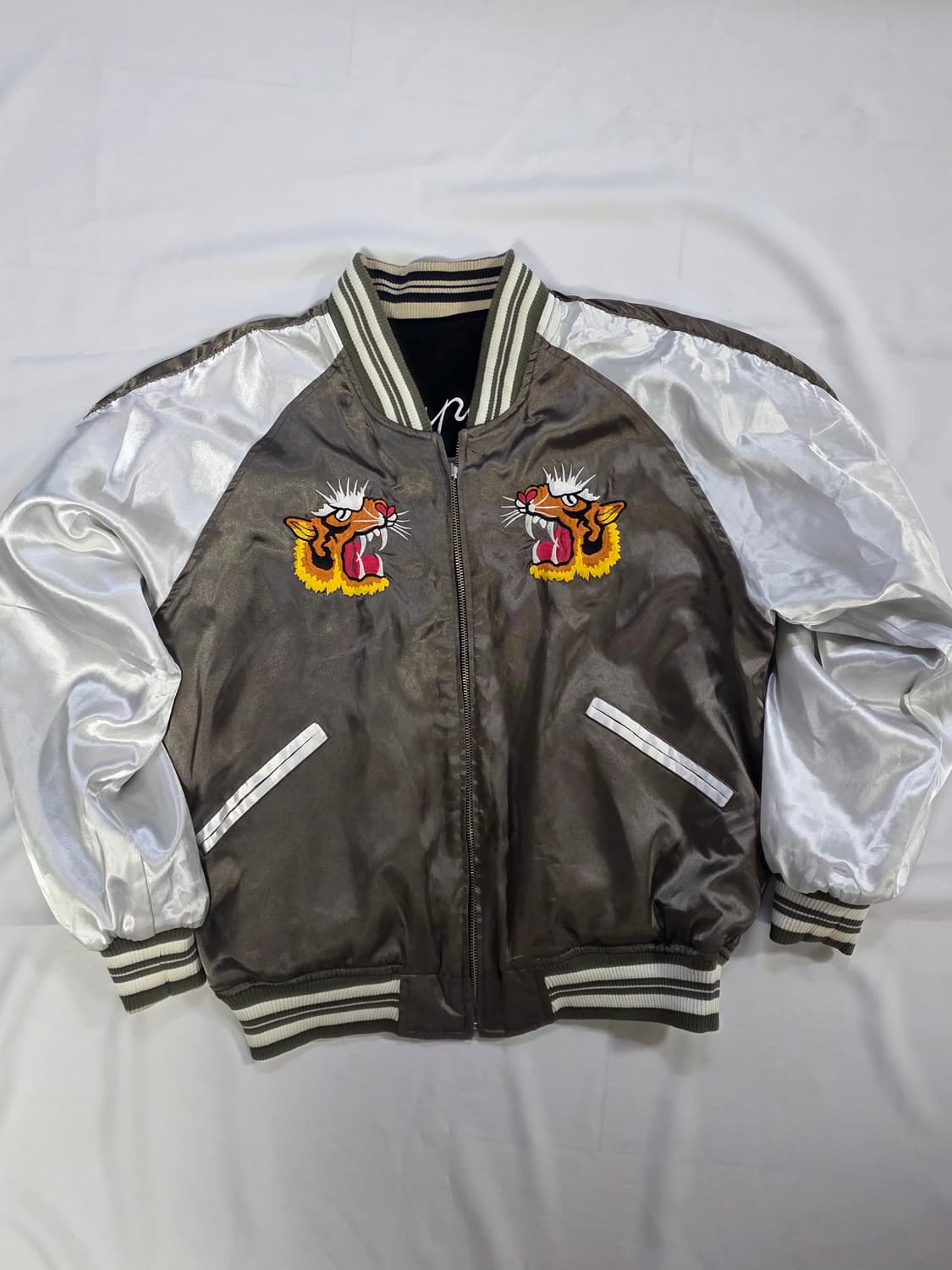 [Japan Vintage] 제팬 빈티지 리버시블 스카쟌 상품이미지3