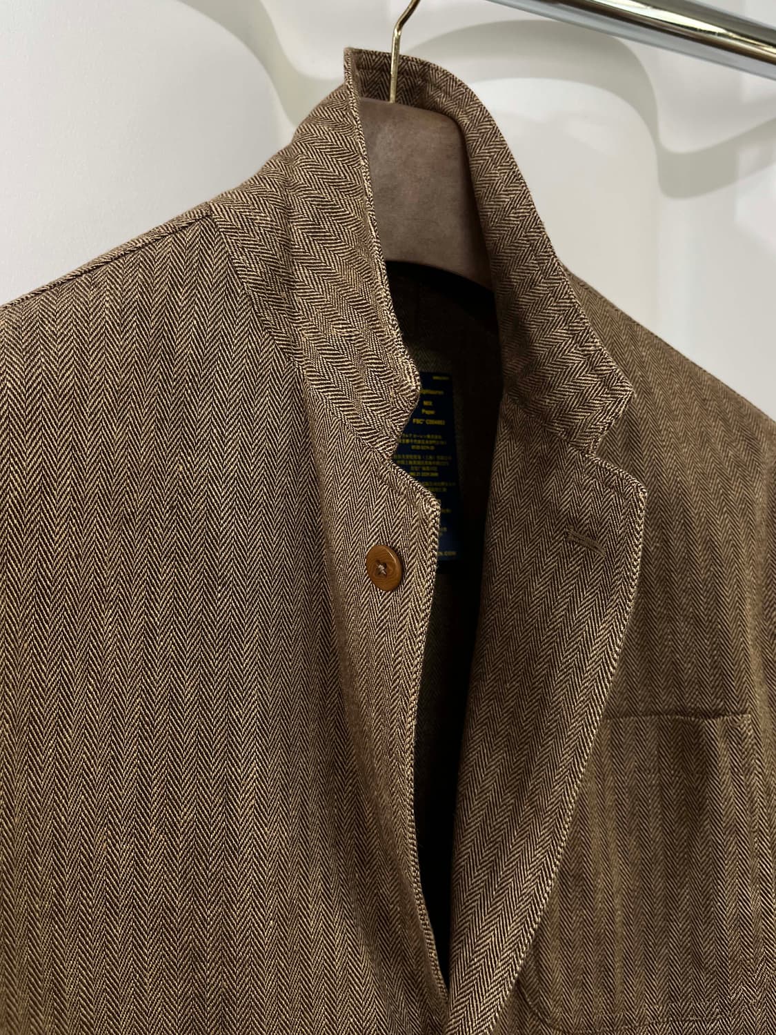 폴로 랄프로렌 클래식 헤링본 탄브라운 스포츠 코트 자켓 상품이미지7