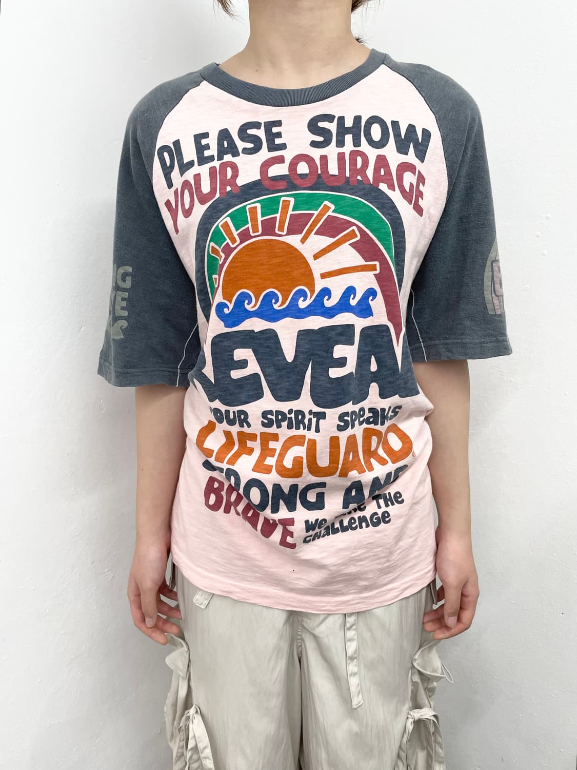 키치 컬러 프린팅 티셔츠 상품이미지2