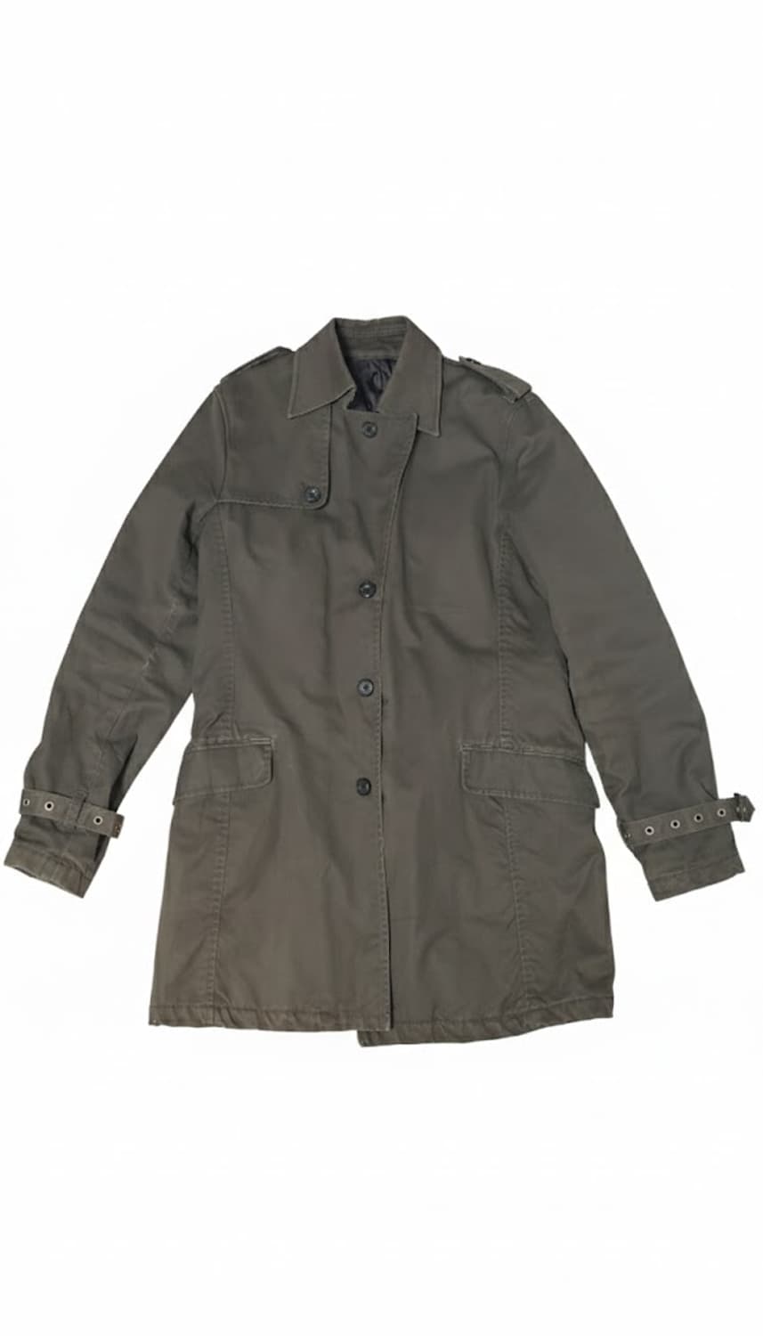 벨티드 빈티지 야상점퍼 상품이미지1