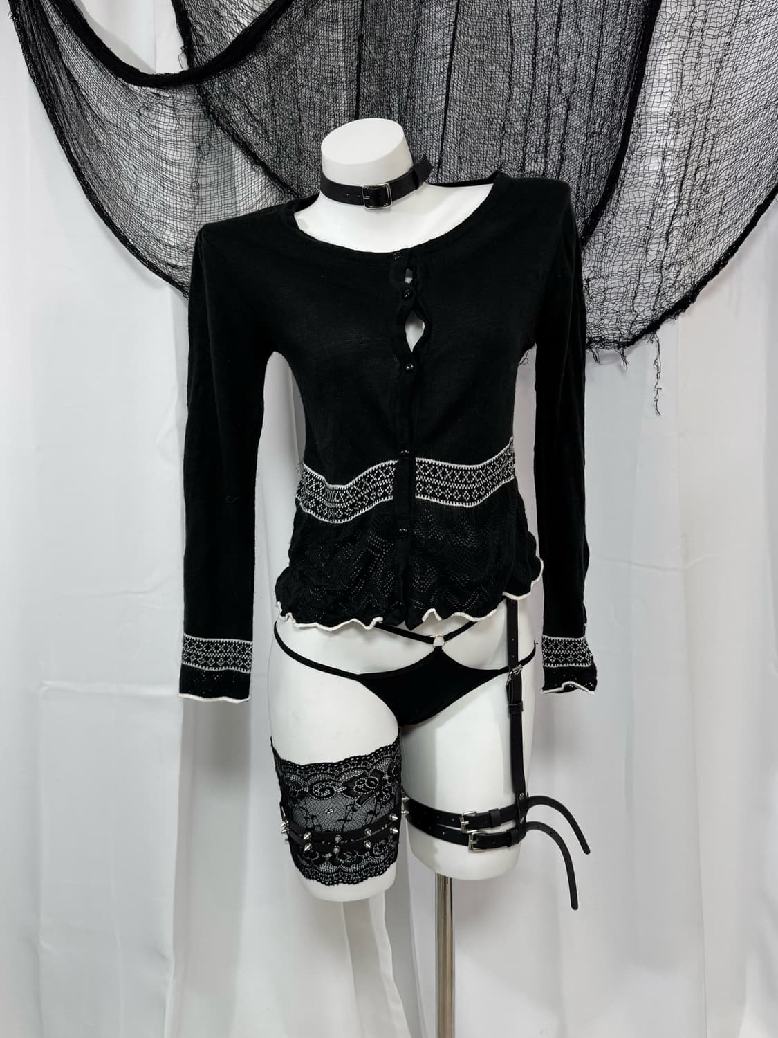 black cardigan 상품이미지2