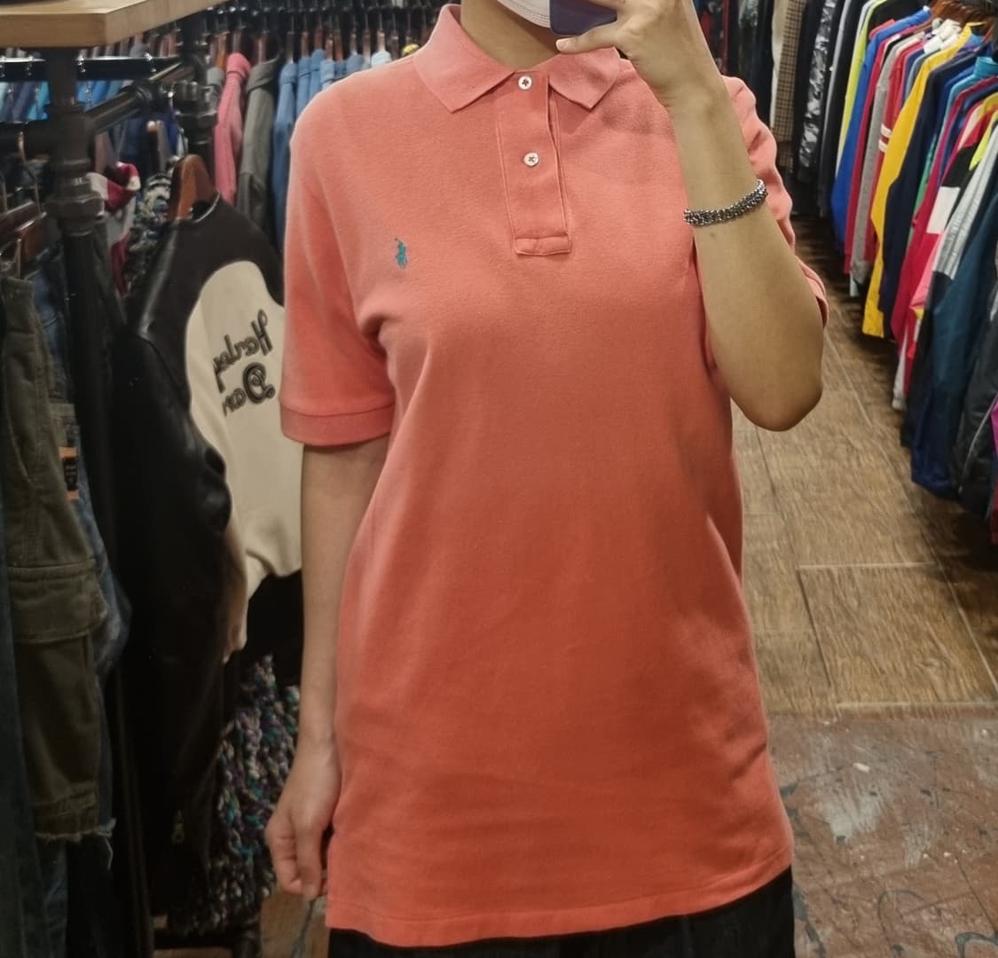 [Hi] 폴로 반팔 카라티 핑크 상품이미지2
