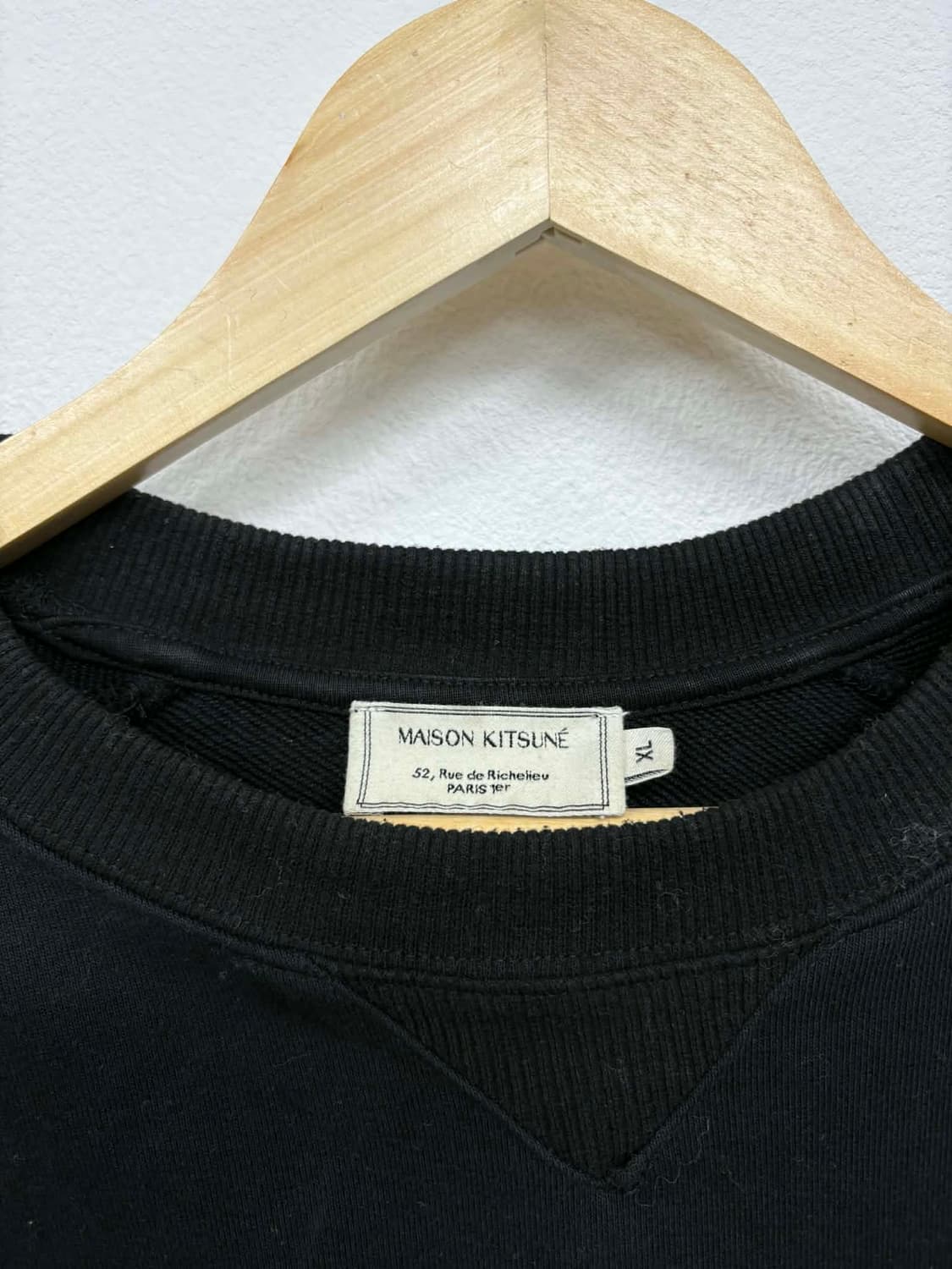 [XL] 메종 키츠네 칠렉스 폭스 패치 맨투맨 스웻 셔츠 상품이미지3