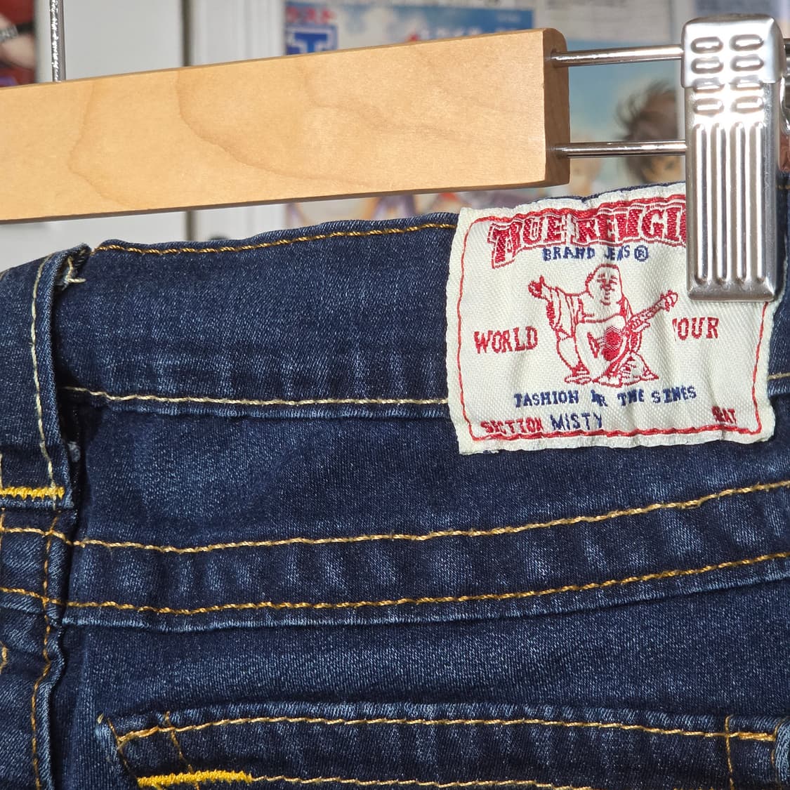 트루릴리전 미스티 진청 스키니 데님 팬츠 상품이미지3