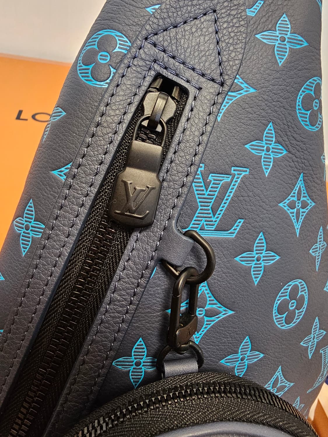 루이비통 올레더 듀오 슬링백 크로스백 리버블루 (새상품) 상품이미지10