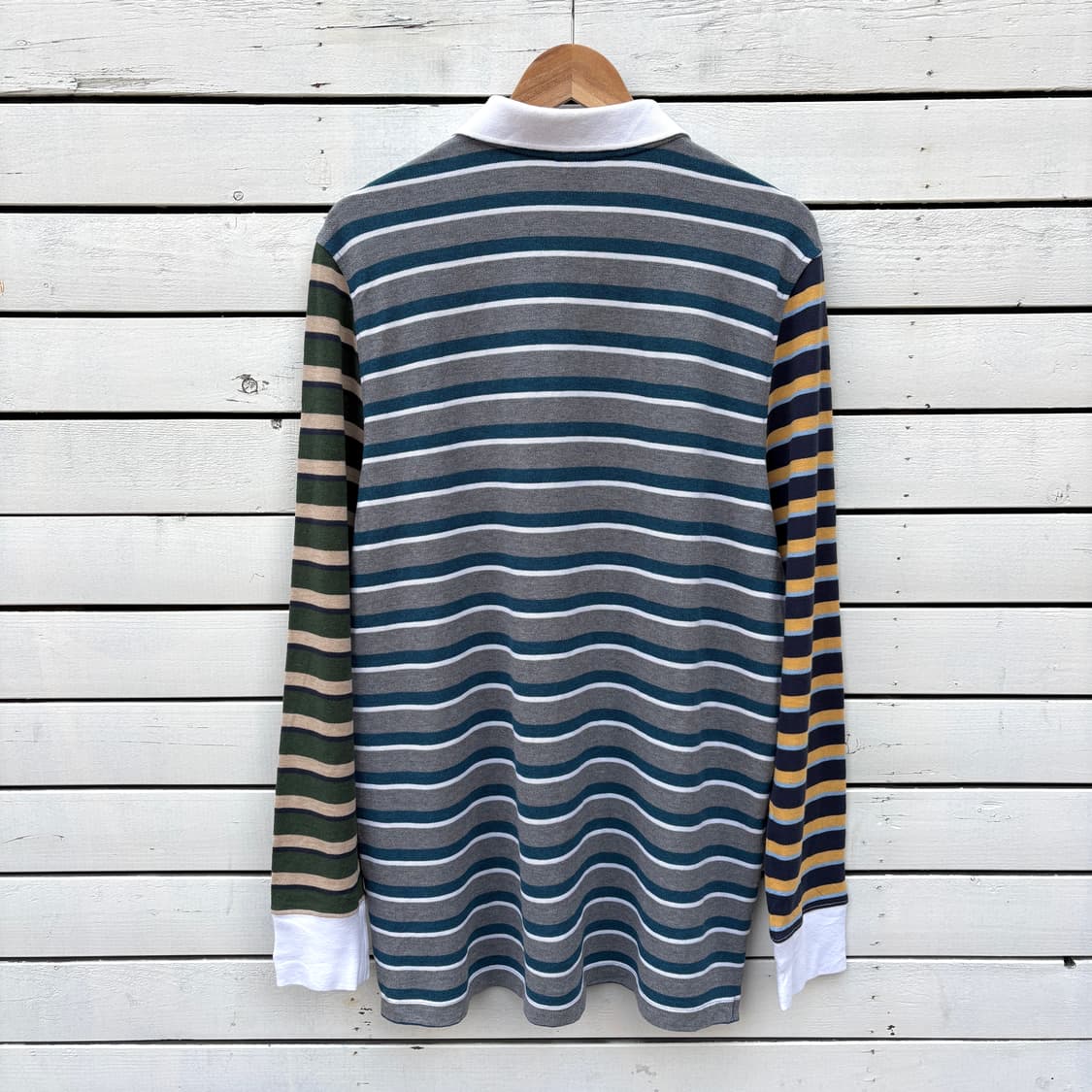 Brooks Brothers 브룩스브라더스 스트라이프 카라티 롱슬리브 상품이미지2