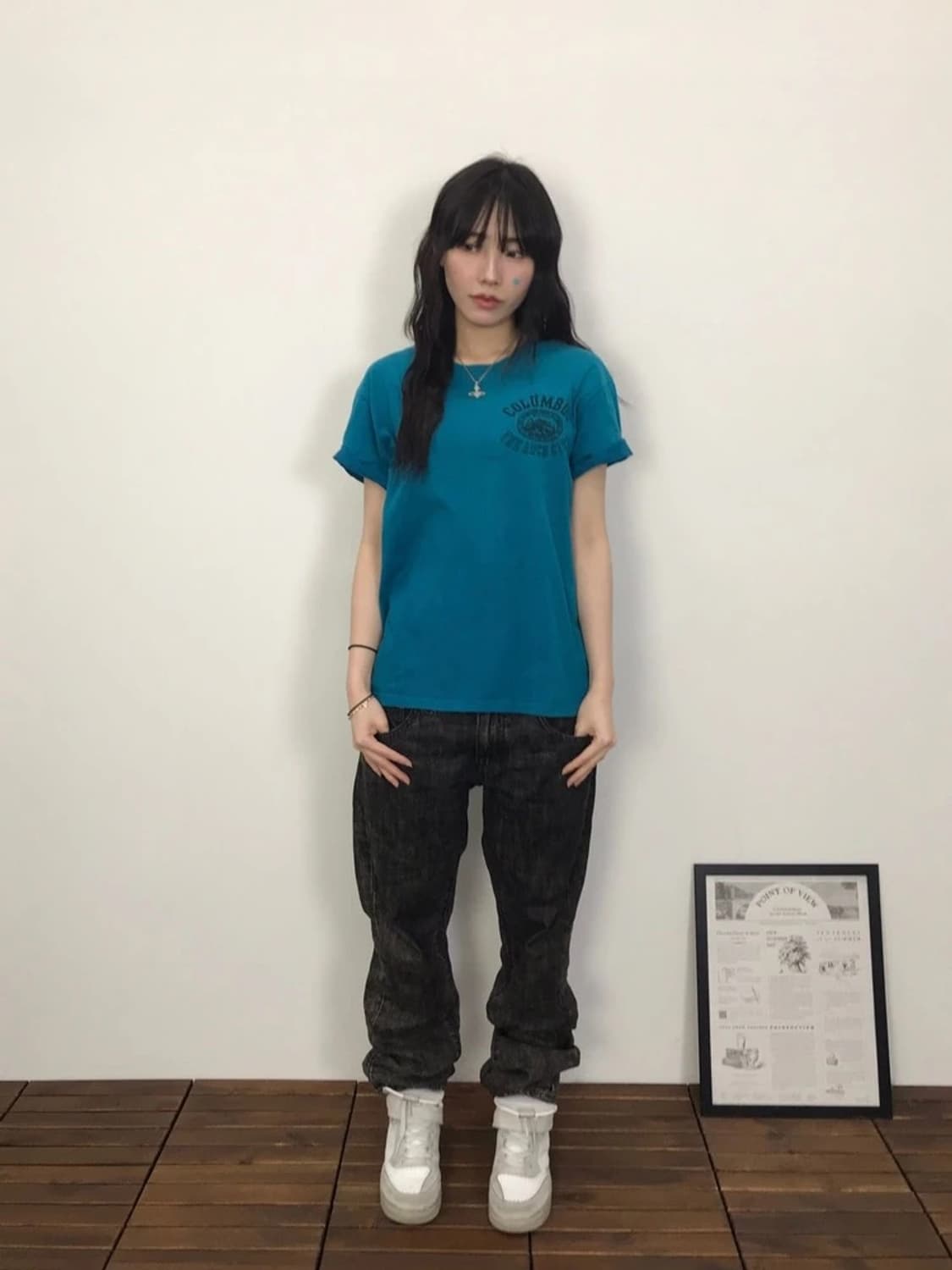 Japanese Vintage Mint Graphic Tee 상품이미지2