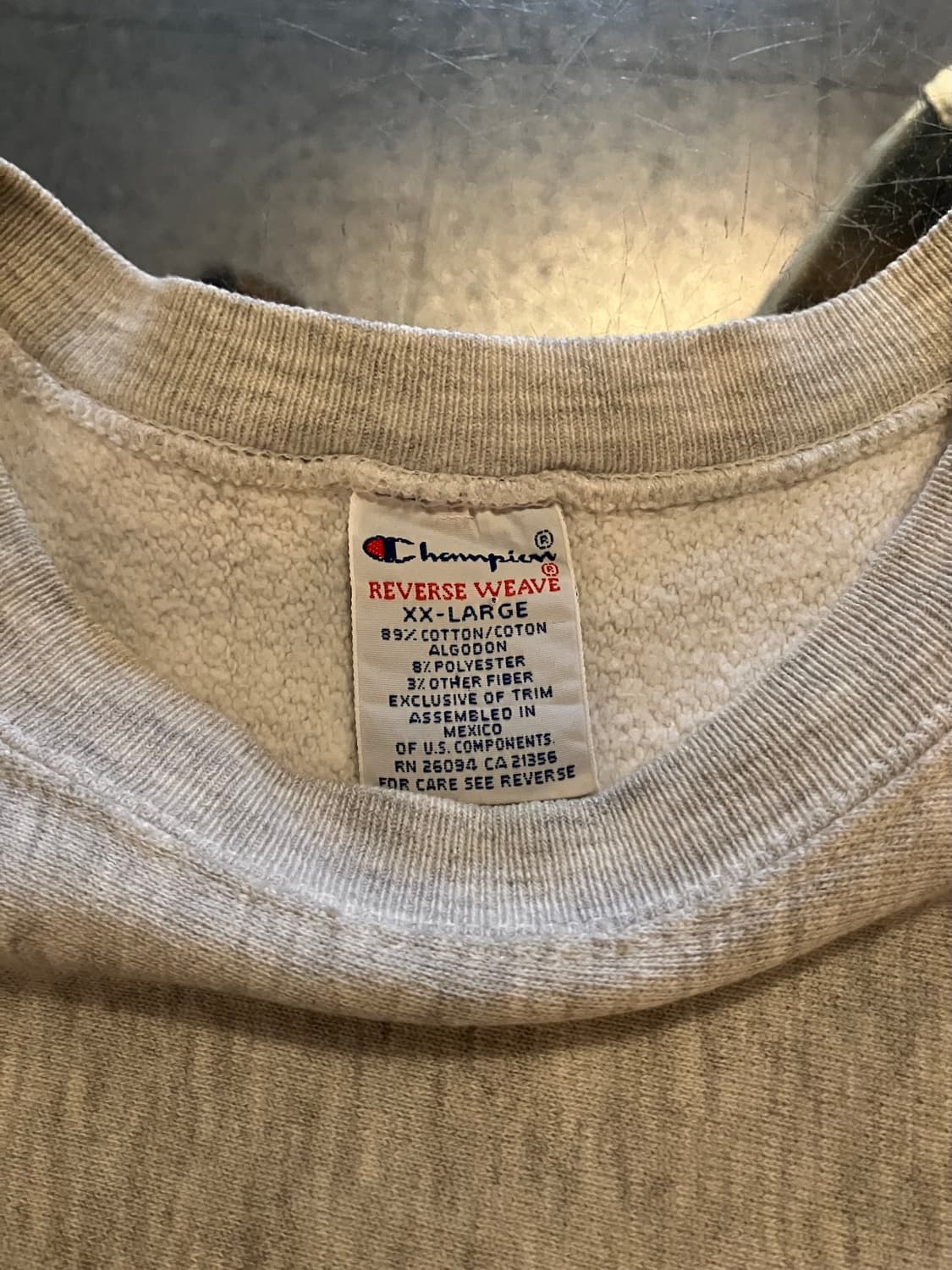 90s 빈티지 챔피온 리버스위브 스웻 셔츠 맨투맨 상품이미지6
