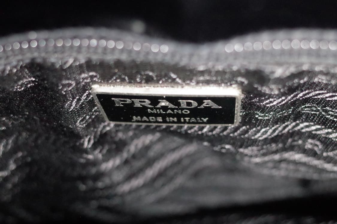 90s Prada 글로스 레더 숄더 토트백 상품이미지9