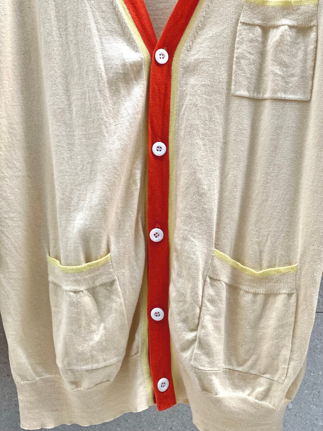 드리스 반 노튼 가디건 (cream) 상품이미지4