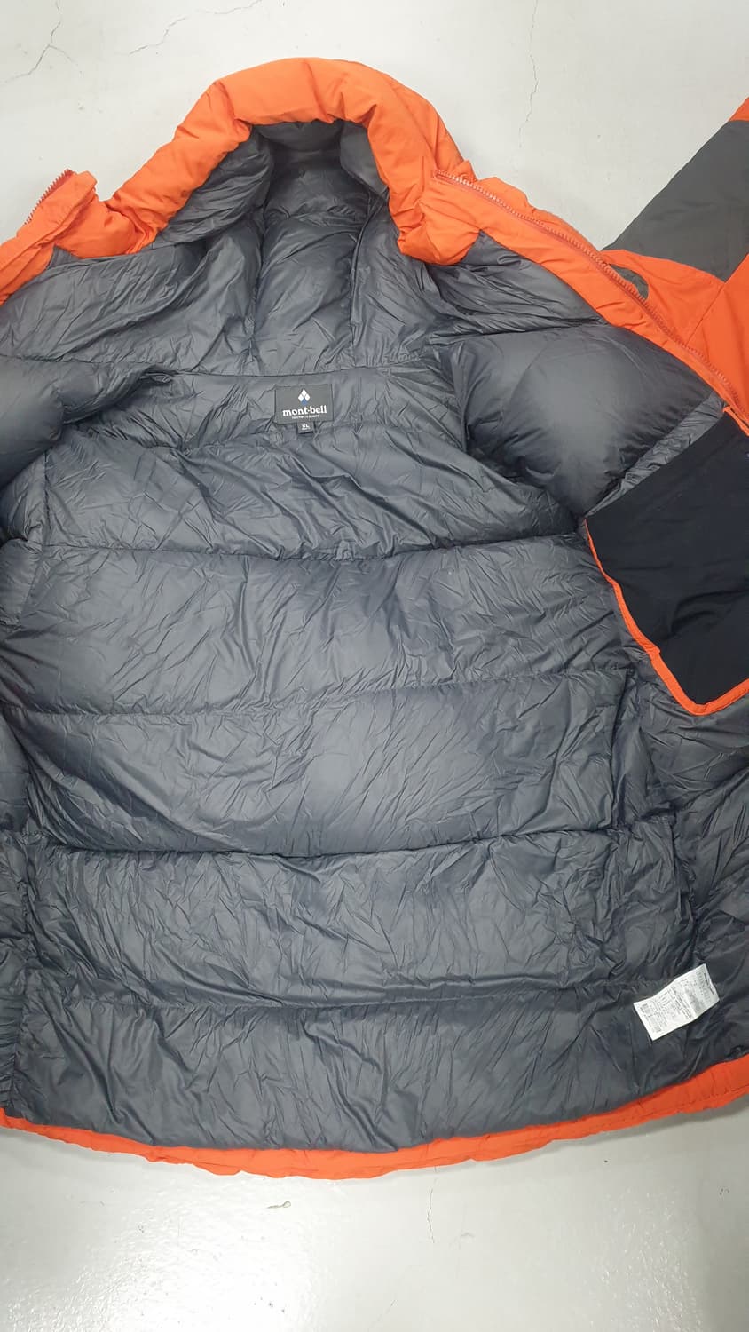 몽벨 오렌지 대장 패딩 XL 상품이미지6