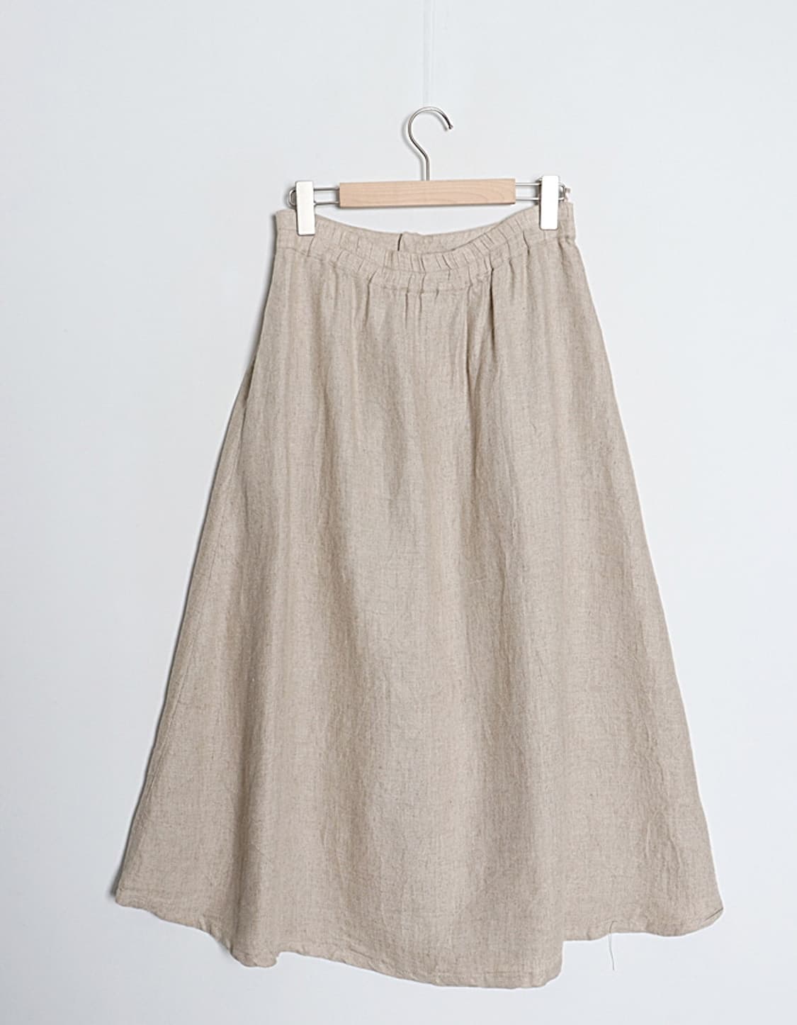 Samansa Mos2 Linen Flared Skirt (28~29) 상품이미지6