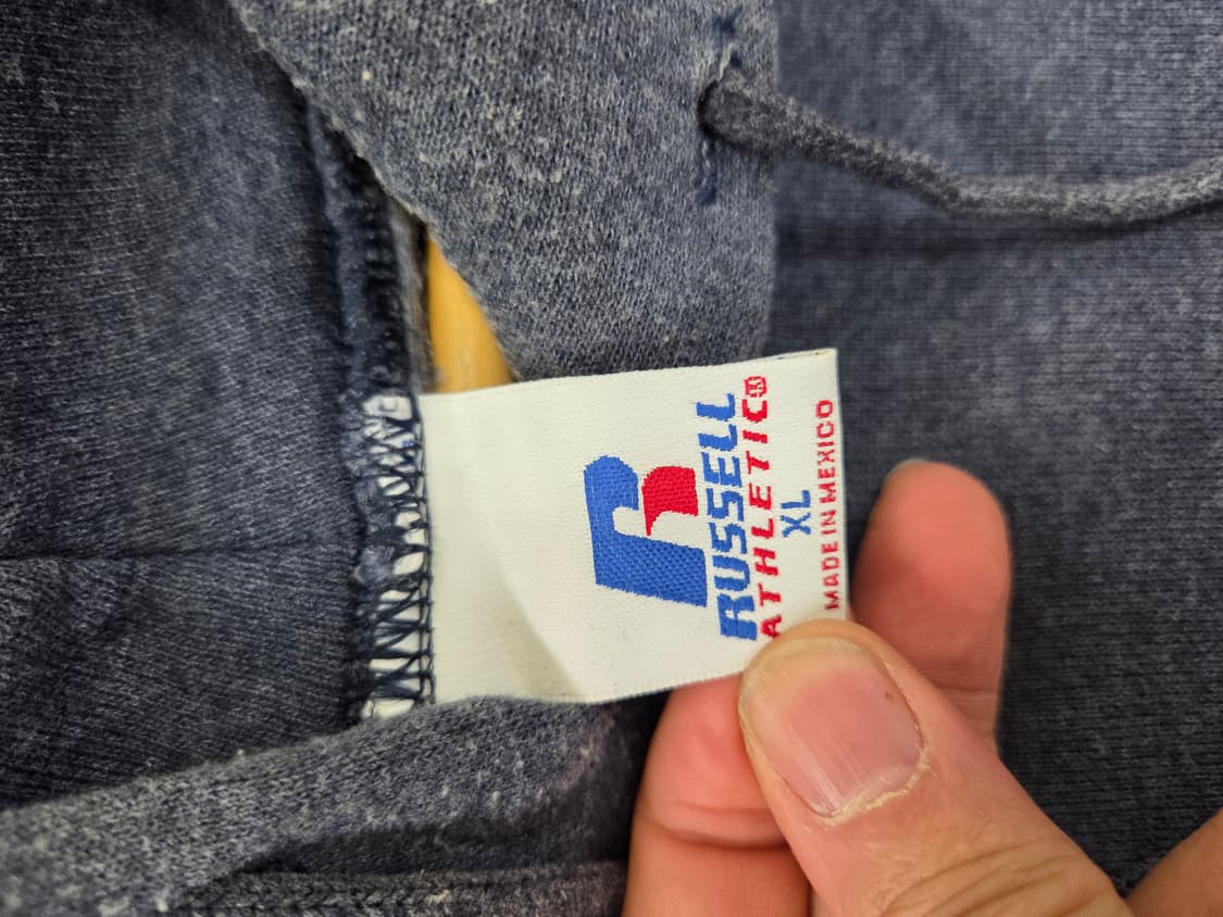 러셀 애슬레틱 네이비 후드 90's 상품이미지3