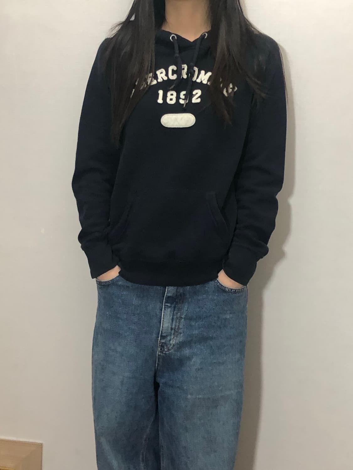 빈티지 아베크롬비 블랙 후디 상품이미지4