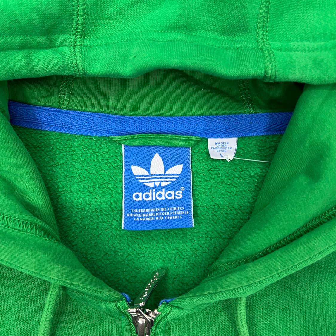 아디다스 그린 후드집업 상품이미지2