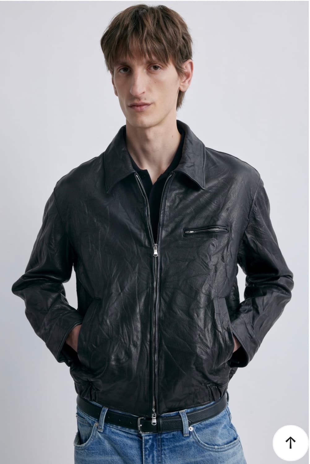 포터리 고트레더 블랙 3 새상품 상품이미지2