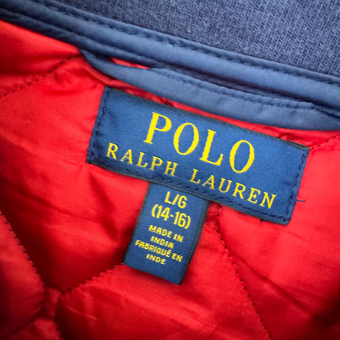 여성용 L 폴로 랄프로렌 퀼팅 자켓  상품이미지6