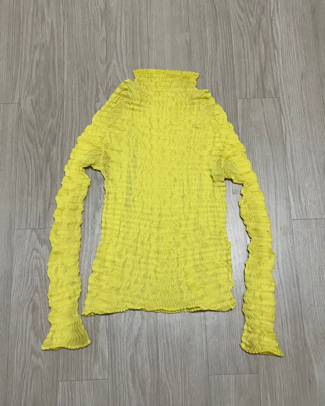 이세이미야케 하이넥 블라우스  상품이미지1