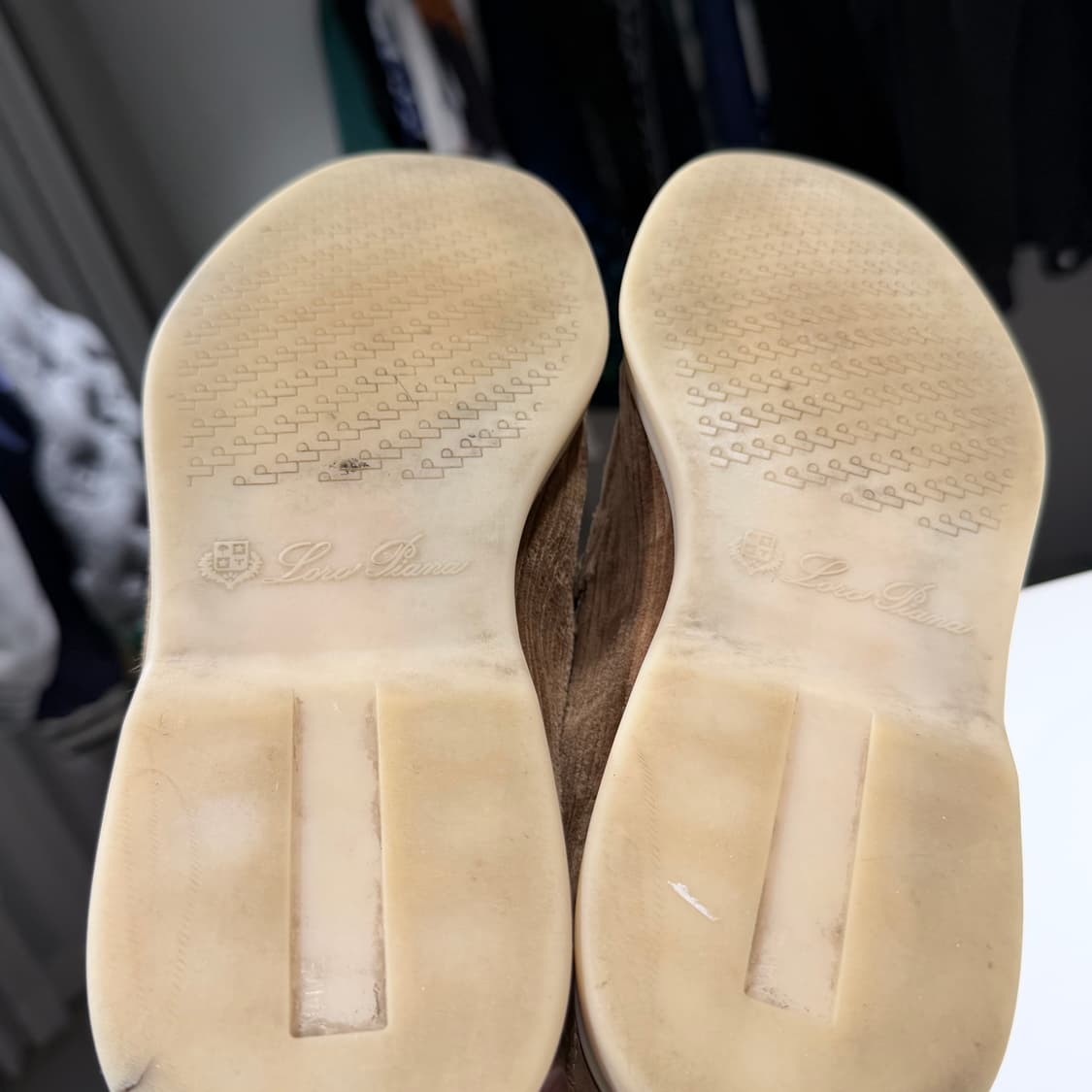 (A/41) / 로로피아나 썸머워크 코듀로이 슬립온 로퍼 신발 상품이미지9