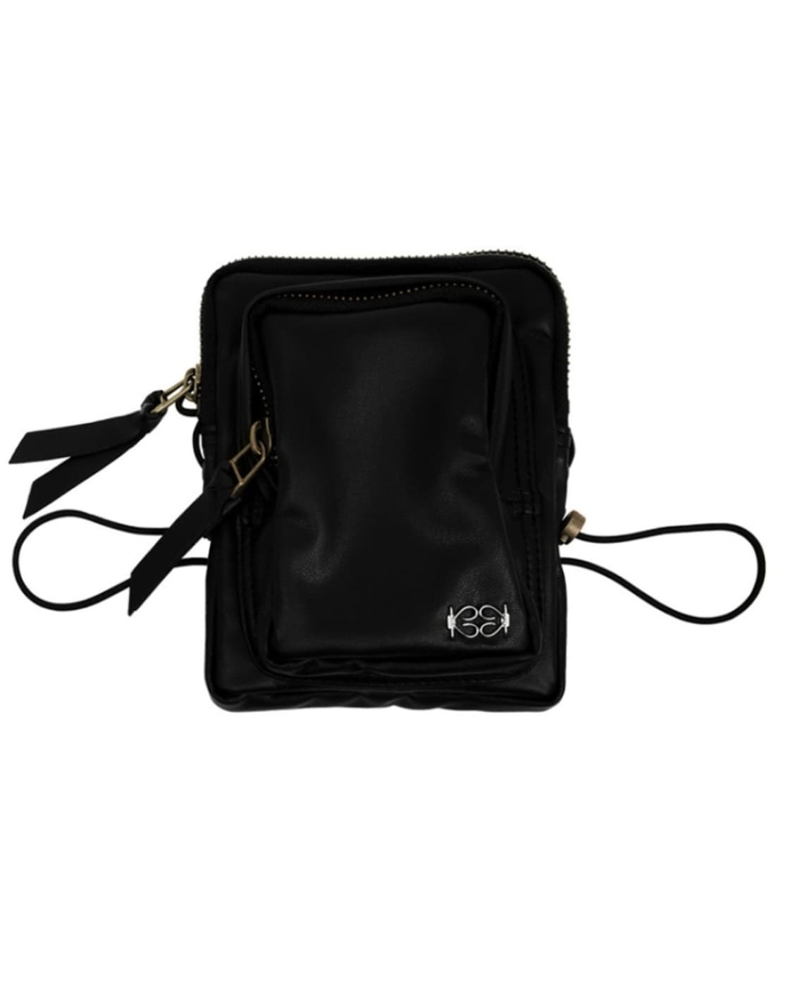 기준 Pleather Mini Bag Black 상품이미지4