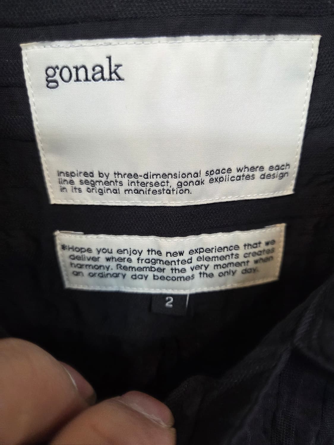 고낙 시어서커 셔츠반팔 2사이즈 대략 xl 상품이미지3