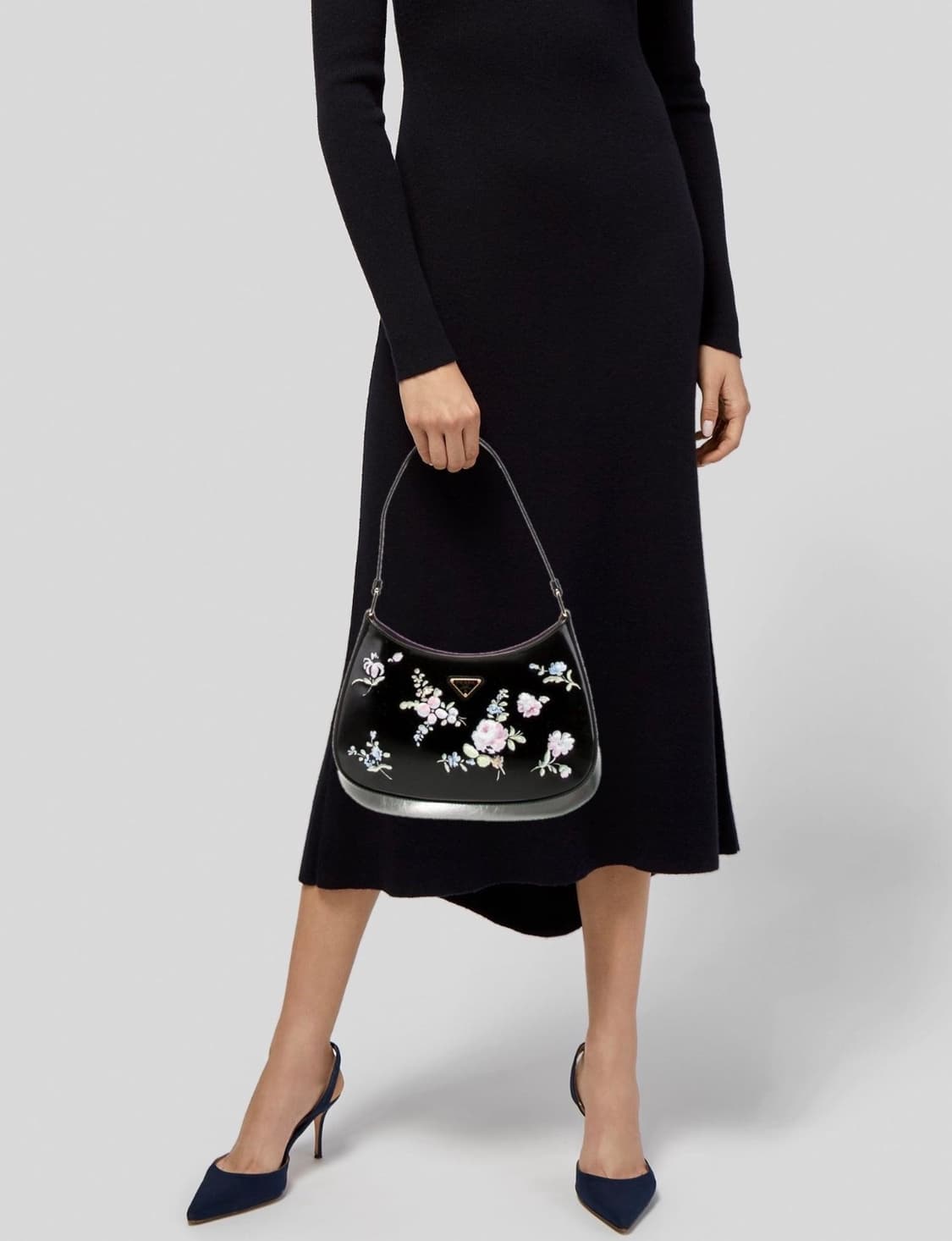 Prada floral Cleo bag 프라다 플로럴 클레오 백 상품이미지3
