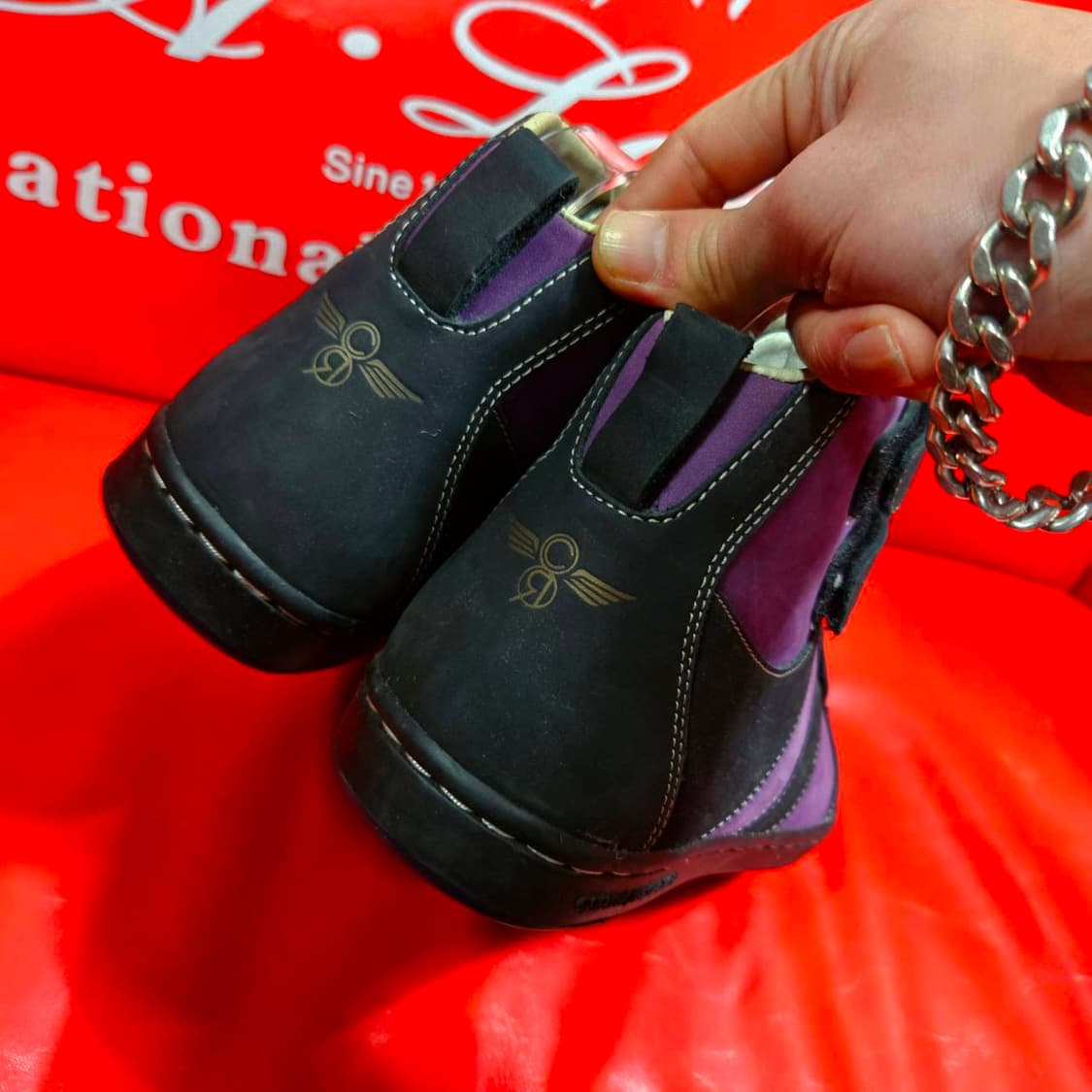 크리에티브 레코레이션 디코코 셀렉트 하이탑 가죽 스니커즈 상품이미지4