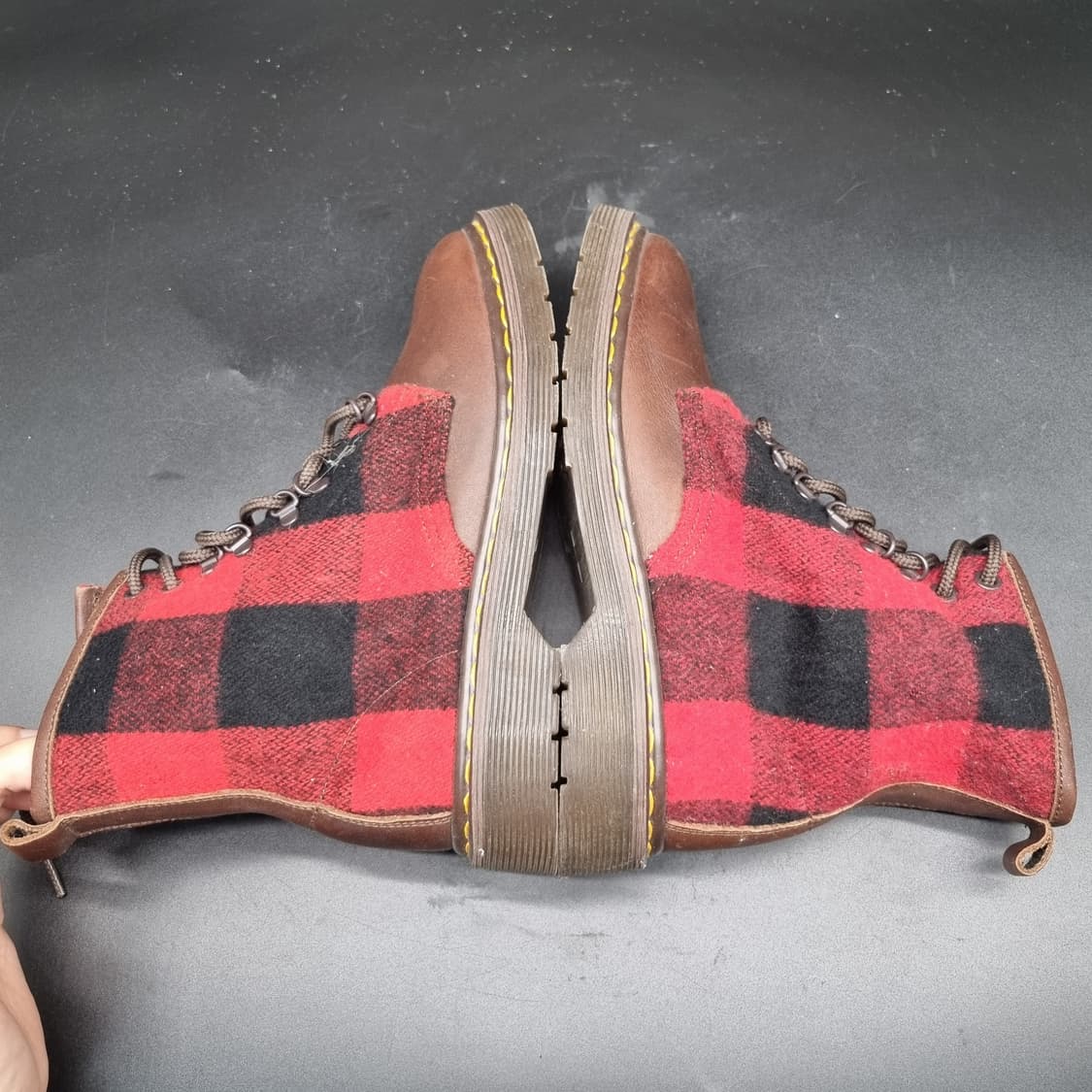 로버스 체크 부츠 225 상품이미지5