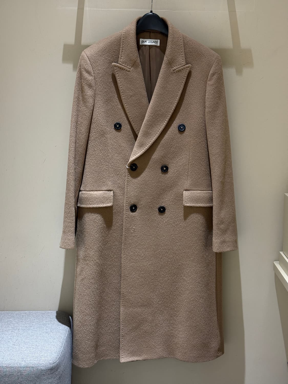 아워레가시 웨일 코트 카멜 상품이미지6