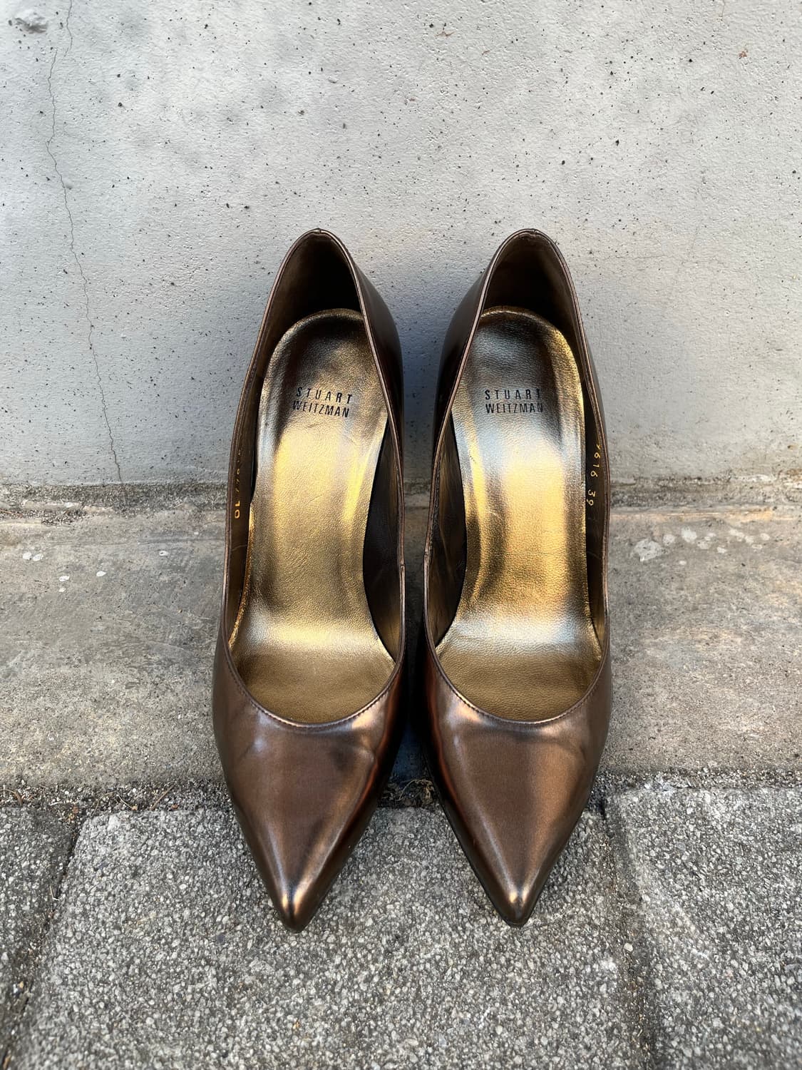 골드 브라운 하이힐 250 상품이미지2