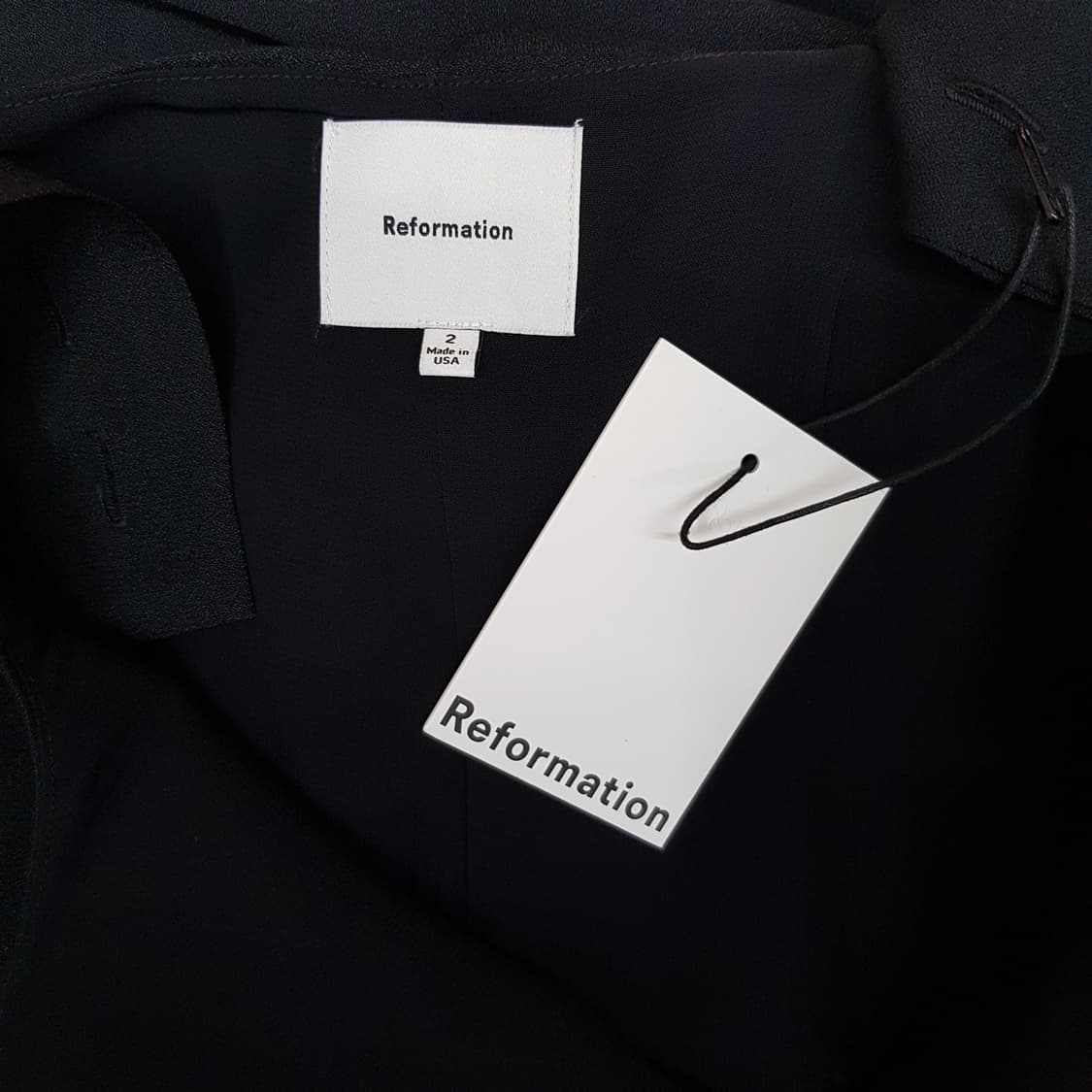 리포메이션 스퀘어넥 슬리브리스 베아 드레스 2사이즈 (택달린 새제품) 상품이미지7