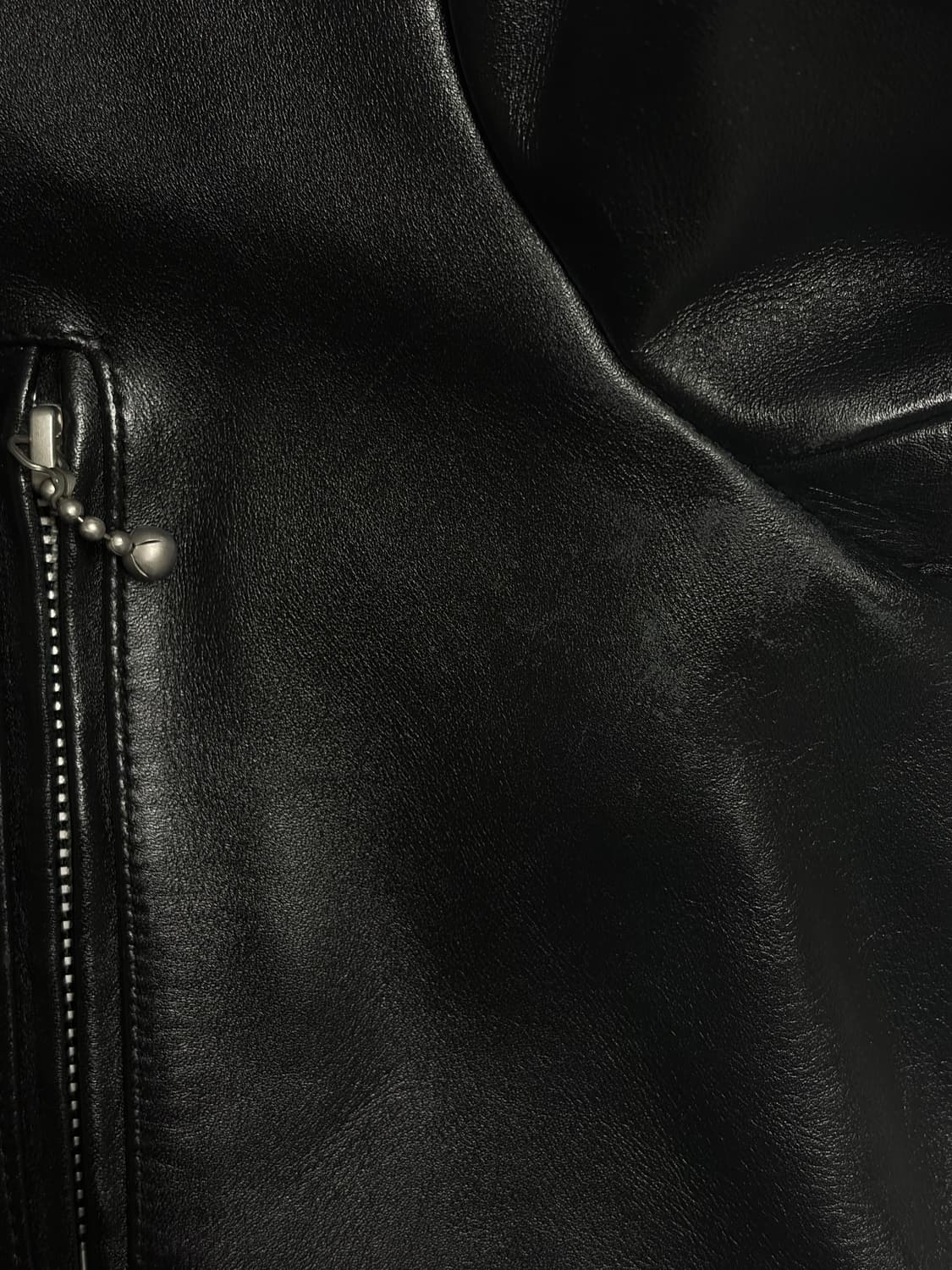 디아프바인 DIAFVINE 더블라이더 소가죽 가죽자켓 M 상품이미지4