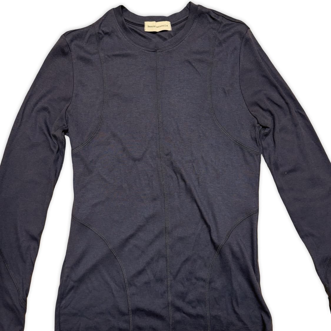 빈티지 절개 티셔츠 차콜  상품이미지2