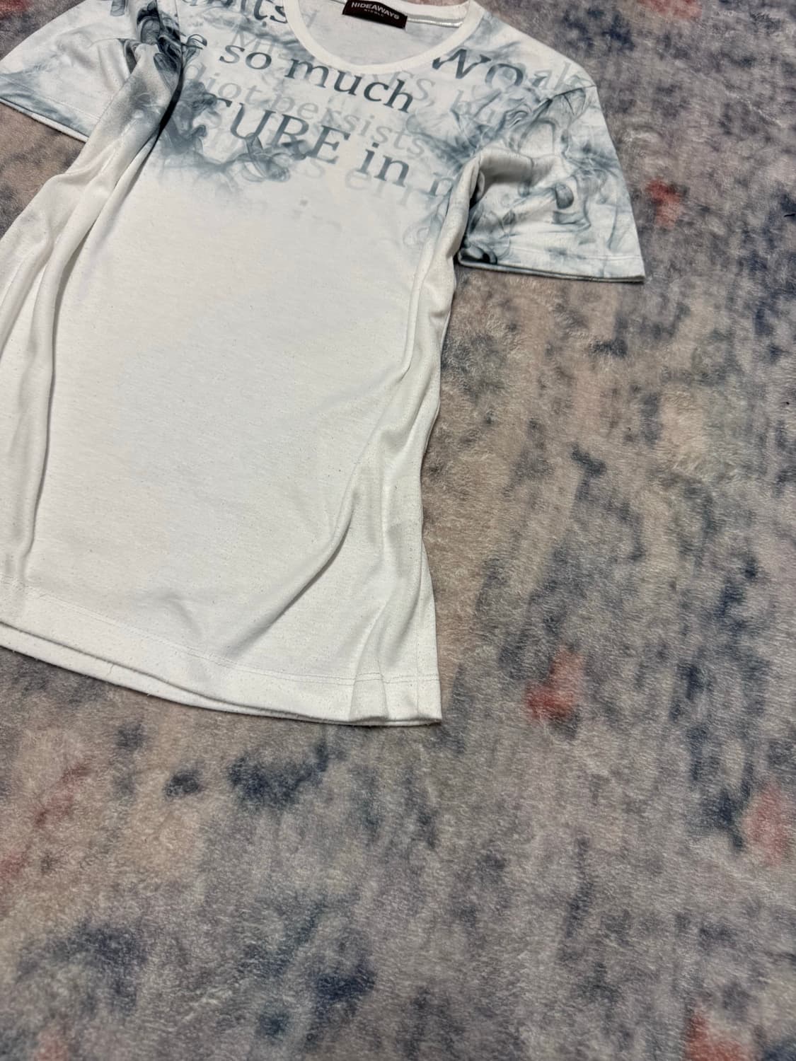 Hideaways nicole club lettering top 상품이미지6