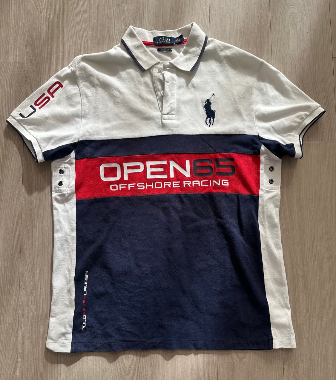 빈티지 폴로 치프키프 빅포니 레이싱 카라 반팔 티셔츠 상품이미지1