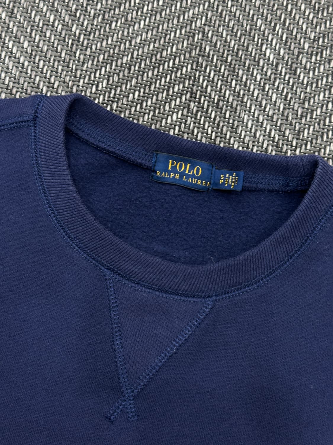 폴로  네이비 맨투맨S 상품이미지4