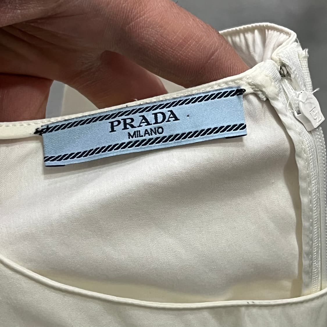  프라다 슬리브리스 탑 +명품감정서 y15744 상품이미지6