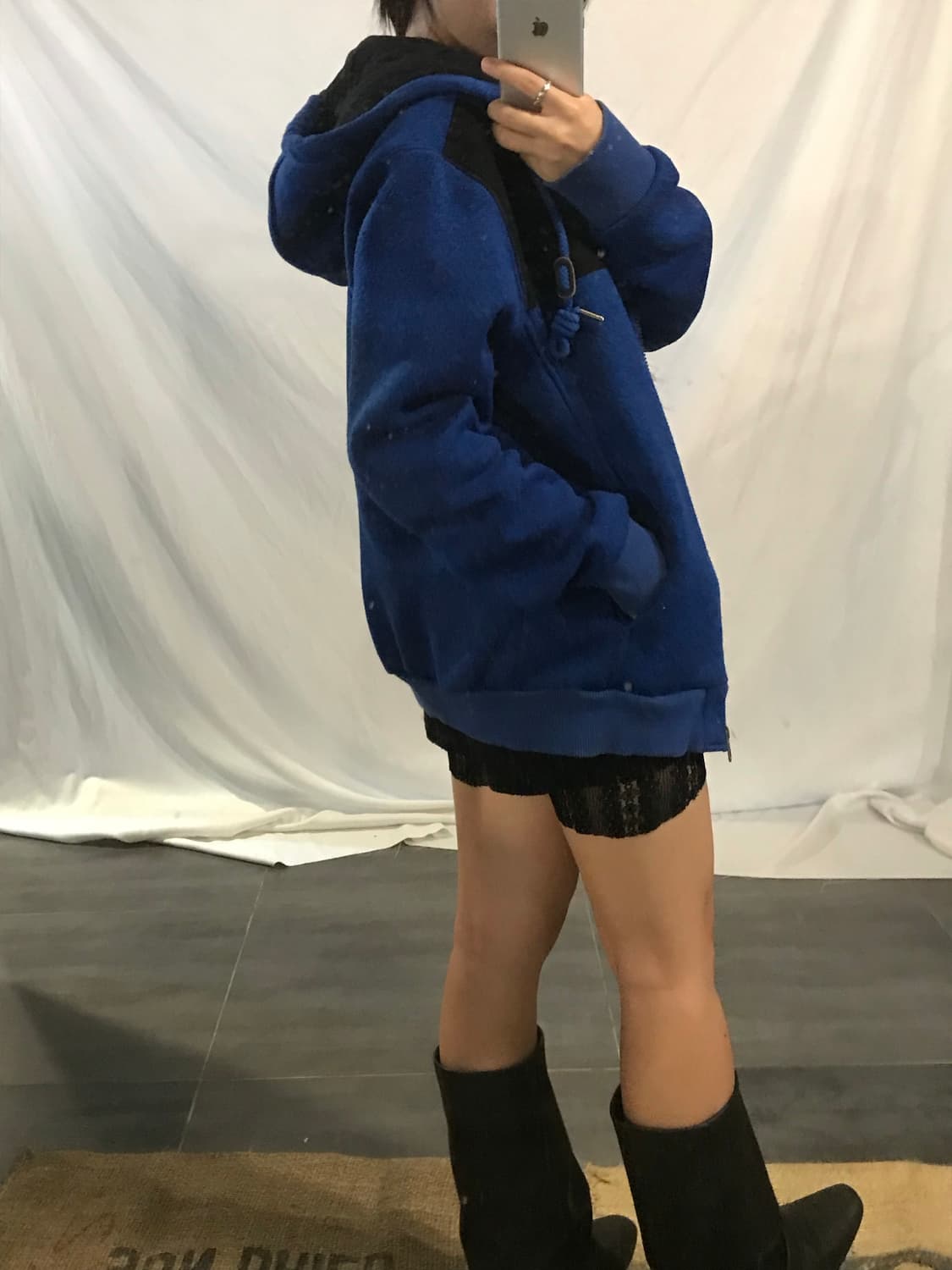 Evisu hooded zip-up 상품이미지6