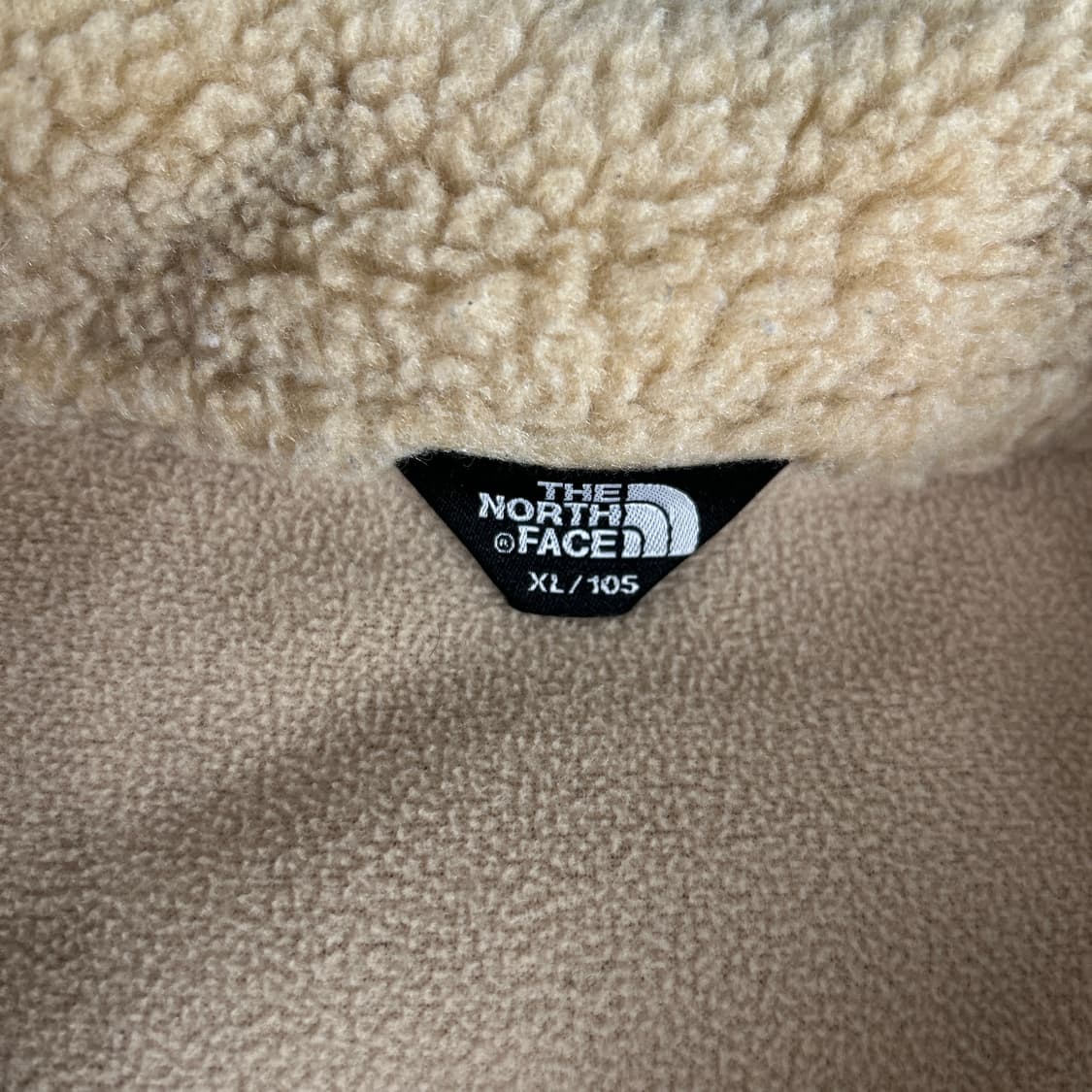 노스페이스 뽀글이 플리스 자켓 베이지 XL 상품이미지2